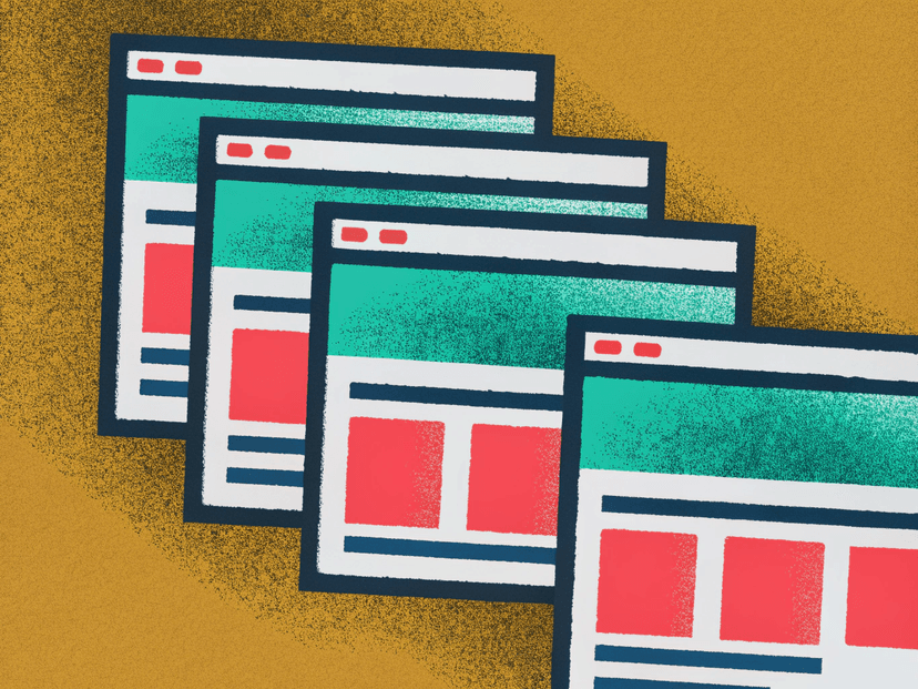 large websites indexing