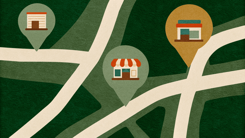 local business on google map