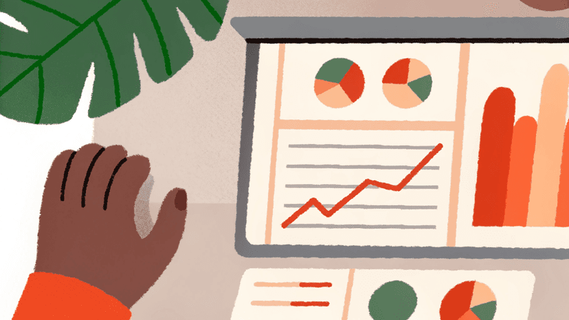 Website metrics and graphs